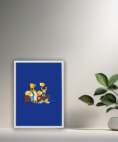 Poster Kaws Les Simpsons