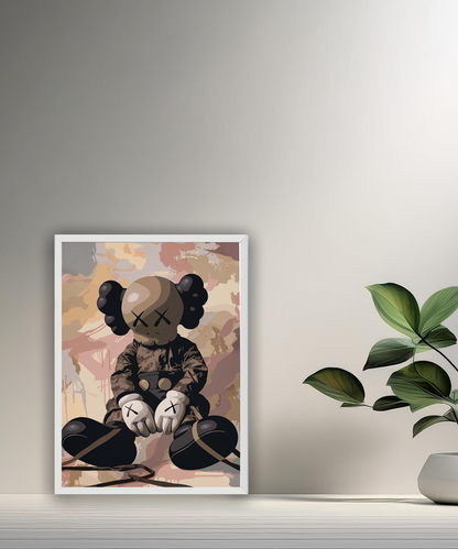 Poster Kaws art