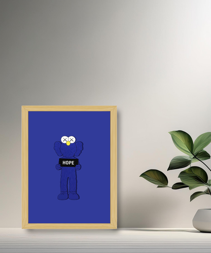 Poster Kaws HOPE