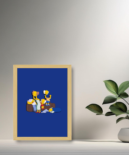 Poster Kaws Les Simpsons