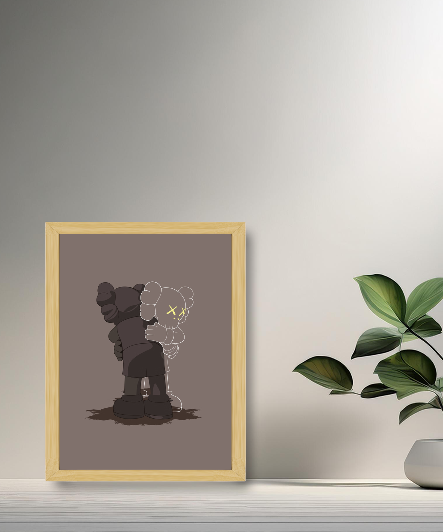 Poster Kaws hug
