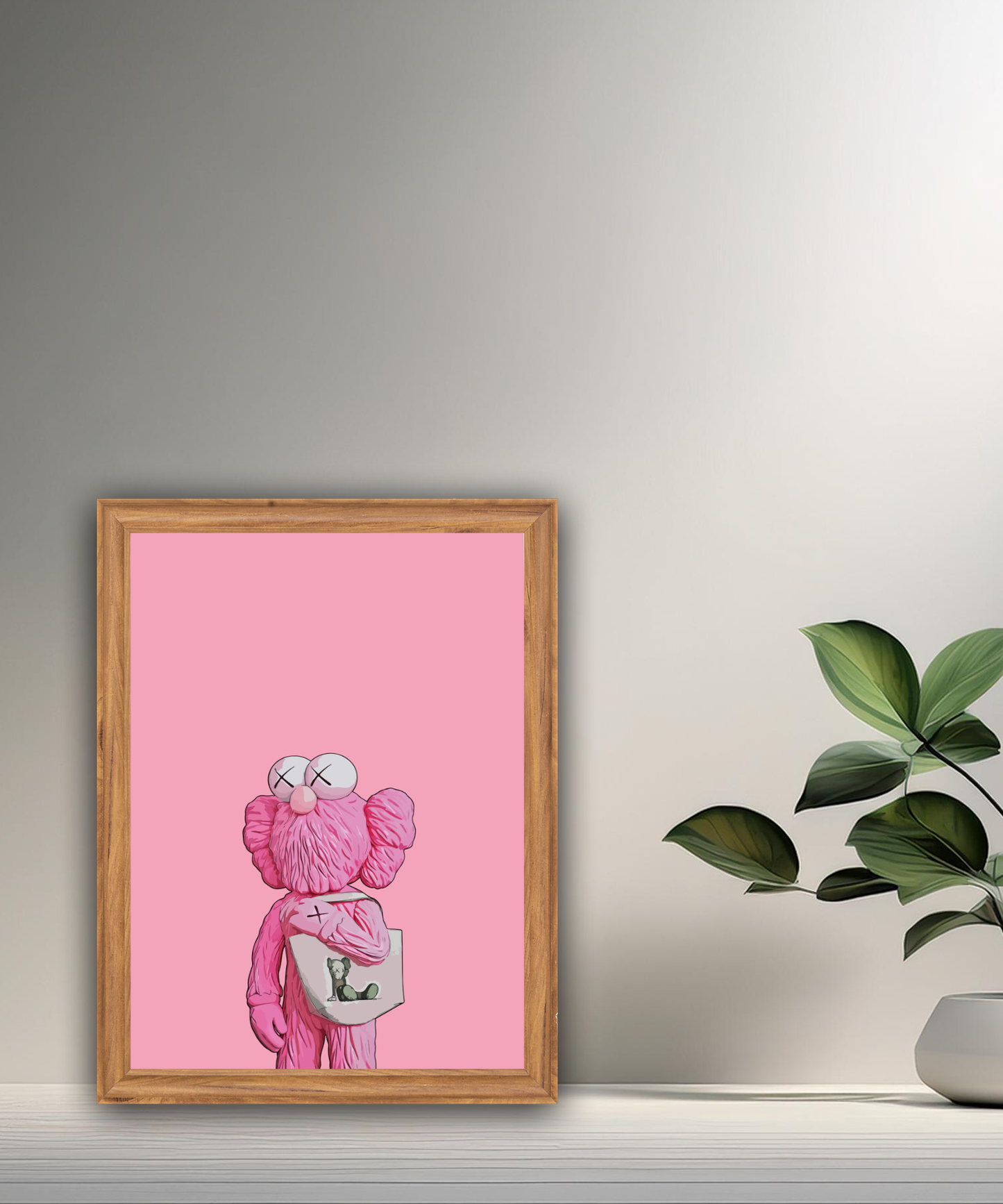 Poster Kaws sac de shopping