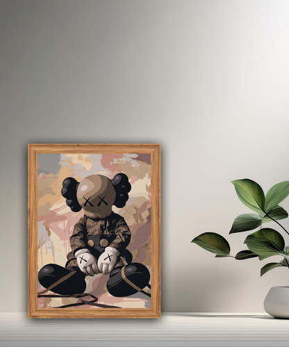 Poster Kaws art