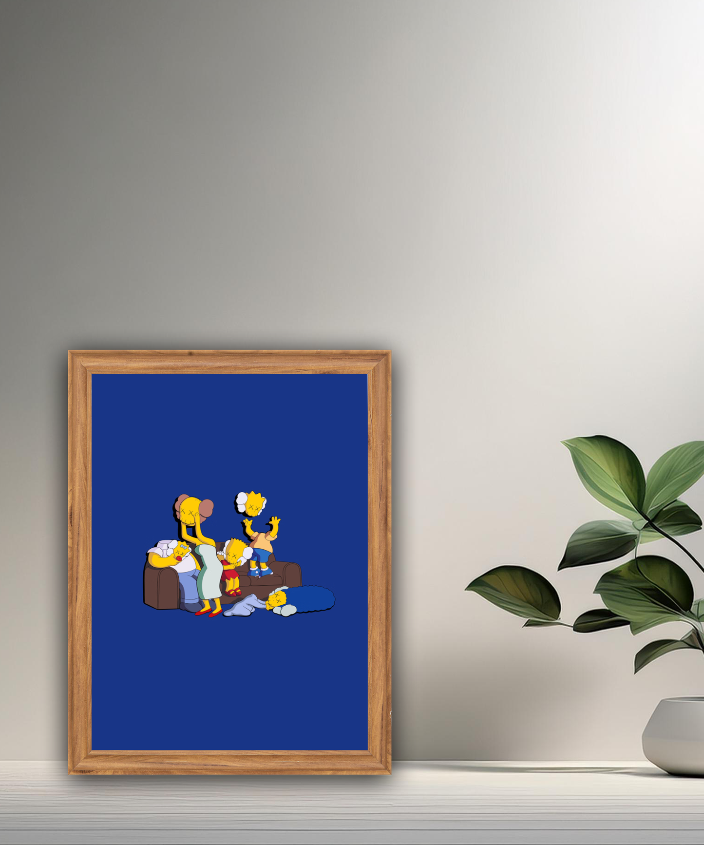 Poster Kaws Les Simpsons