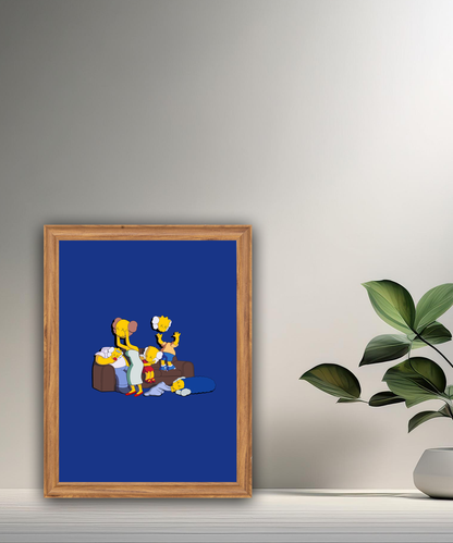 Poster Kaws Les Simpsons