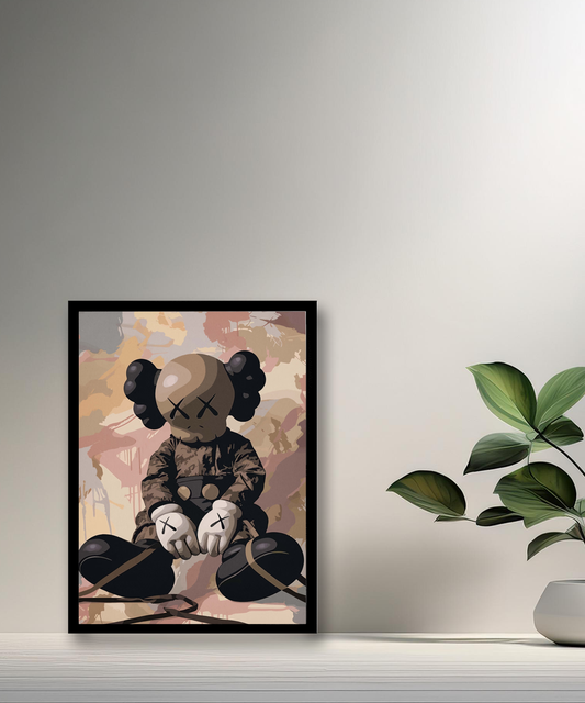 Poster Kaws art