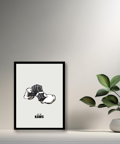 Poster Kaws dollars