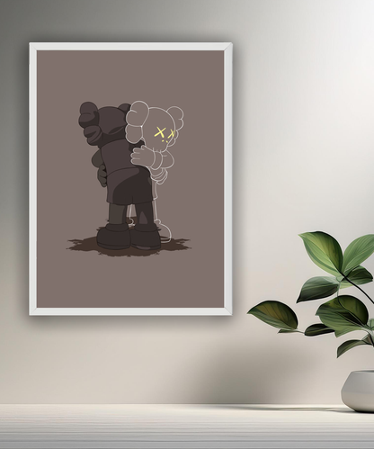 Poster Kaws hug