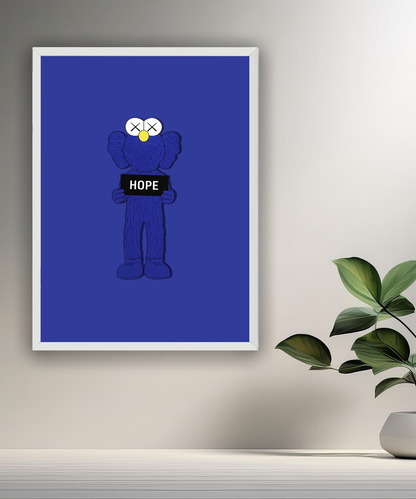Poster Kaws HOPE