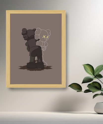 Poster Kaws hug