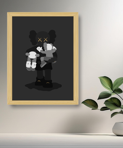 Poster Kaws father