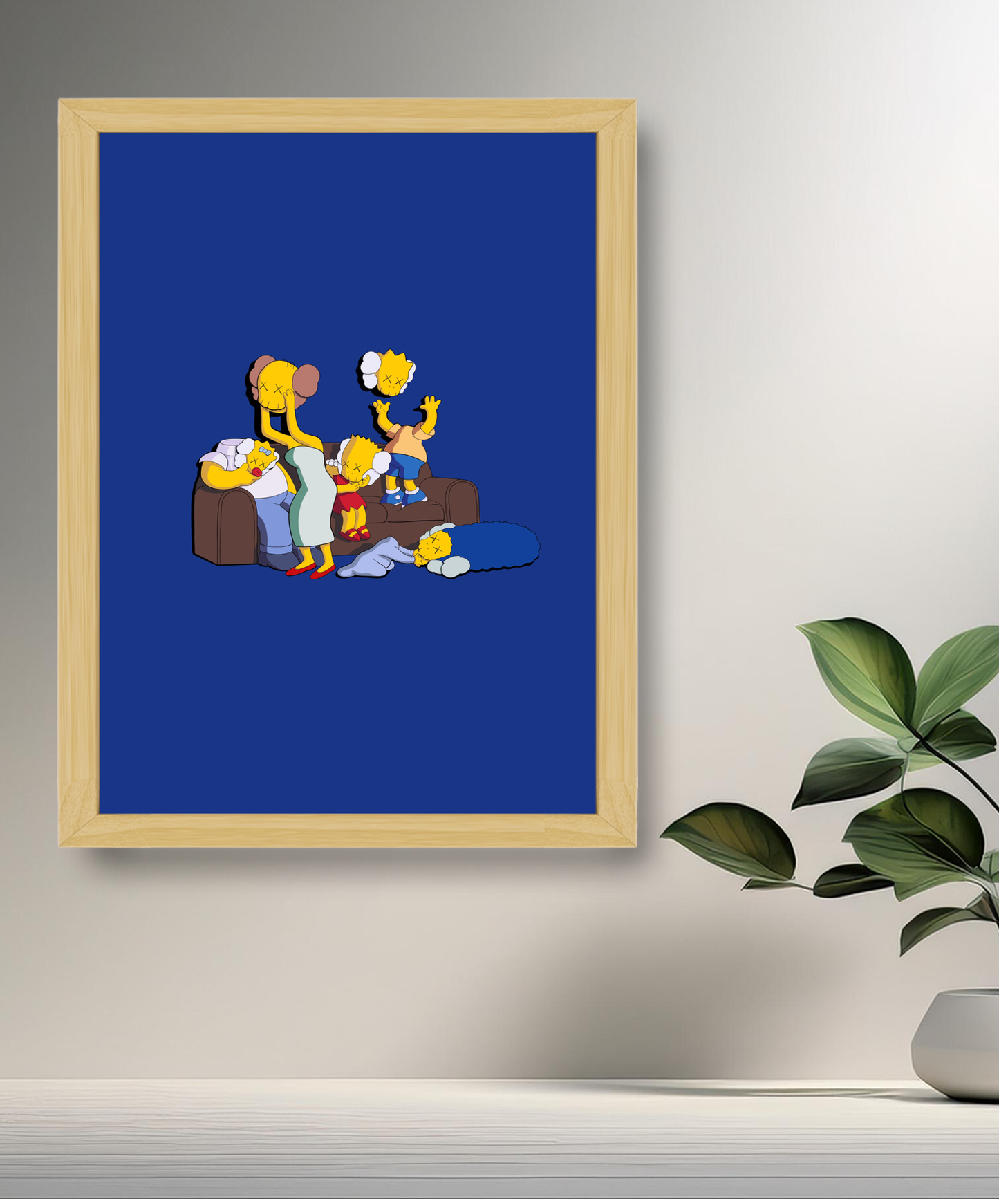 Poster Kaws Les Simpsons
