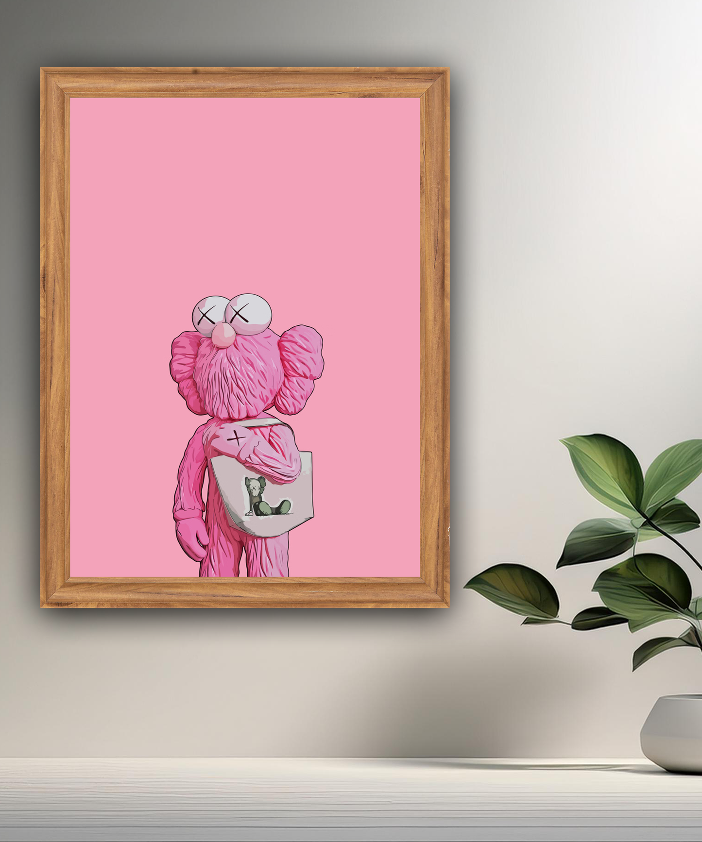 Poster Kaws sac de shopping