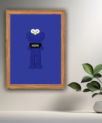 Poster Kaws HOPE