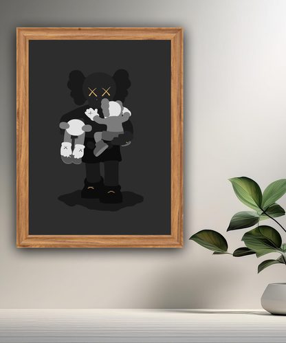 Poster Kaws father