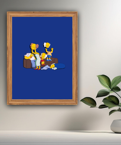 Poster Kaws Les Simpsons