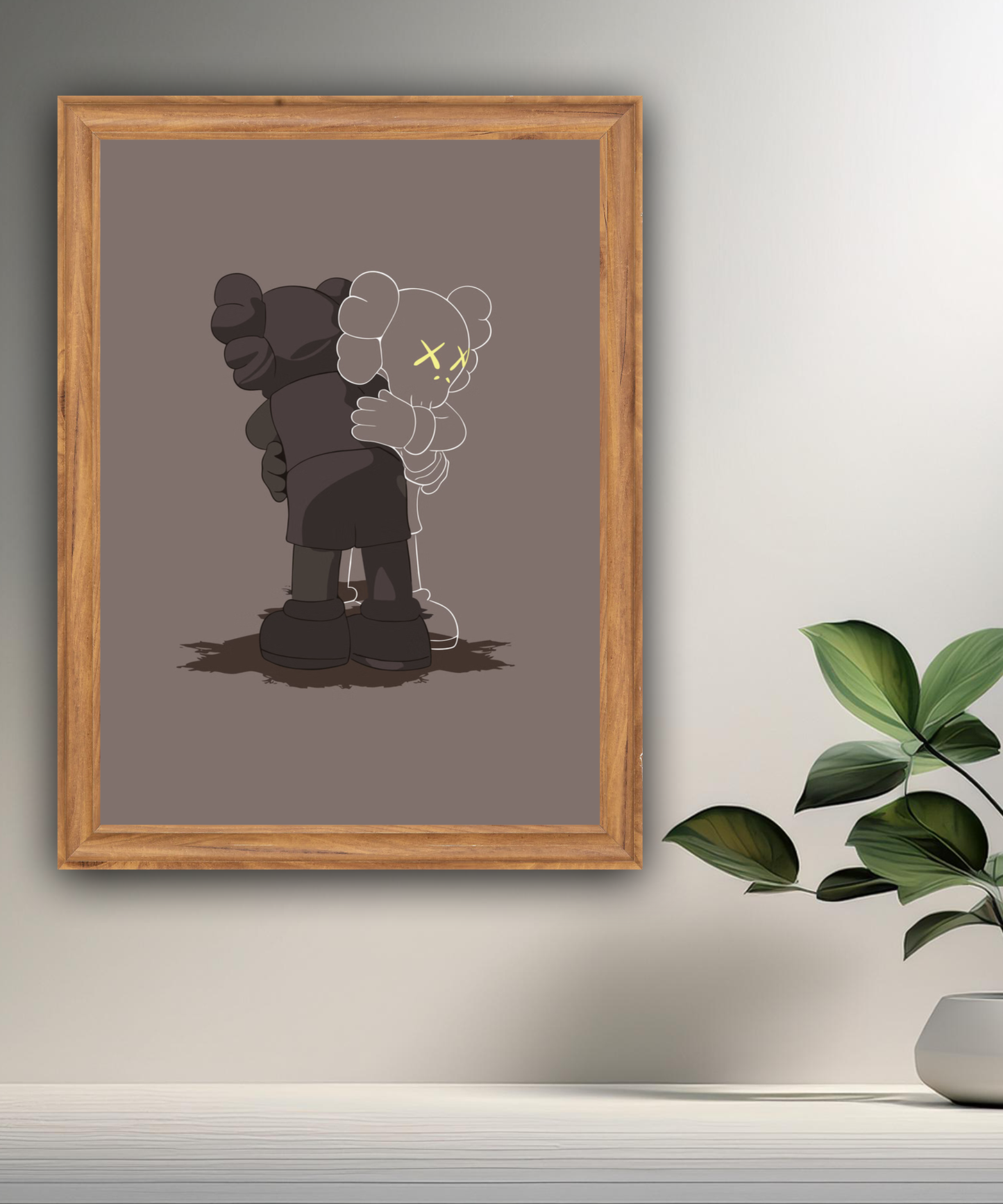Poster Kaws hug