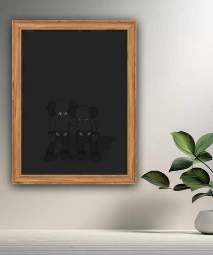 Poster Kaws brothers