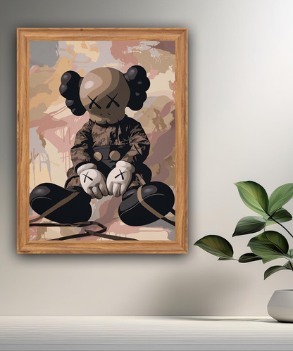 Poster Kaws art