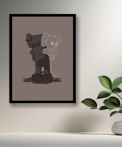 Poster Kaws hug