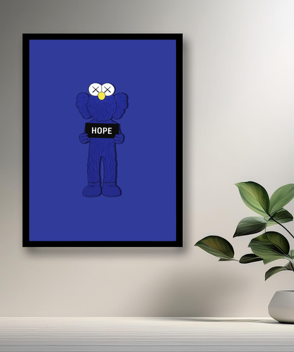 Poster Kaws HOPE