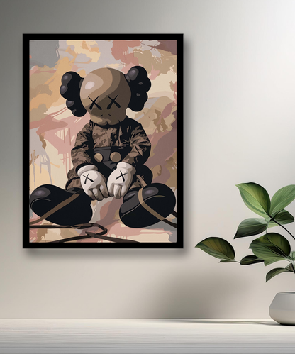 Poster Kaws art