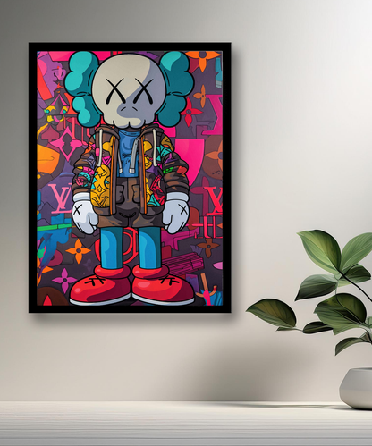 Cadre photo Kaws Louis Vuitton