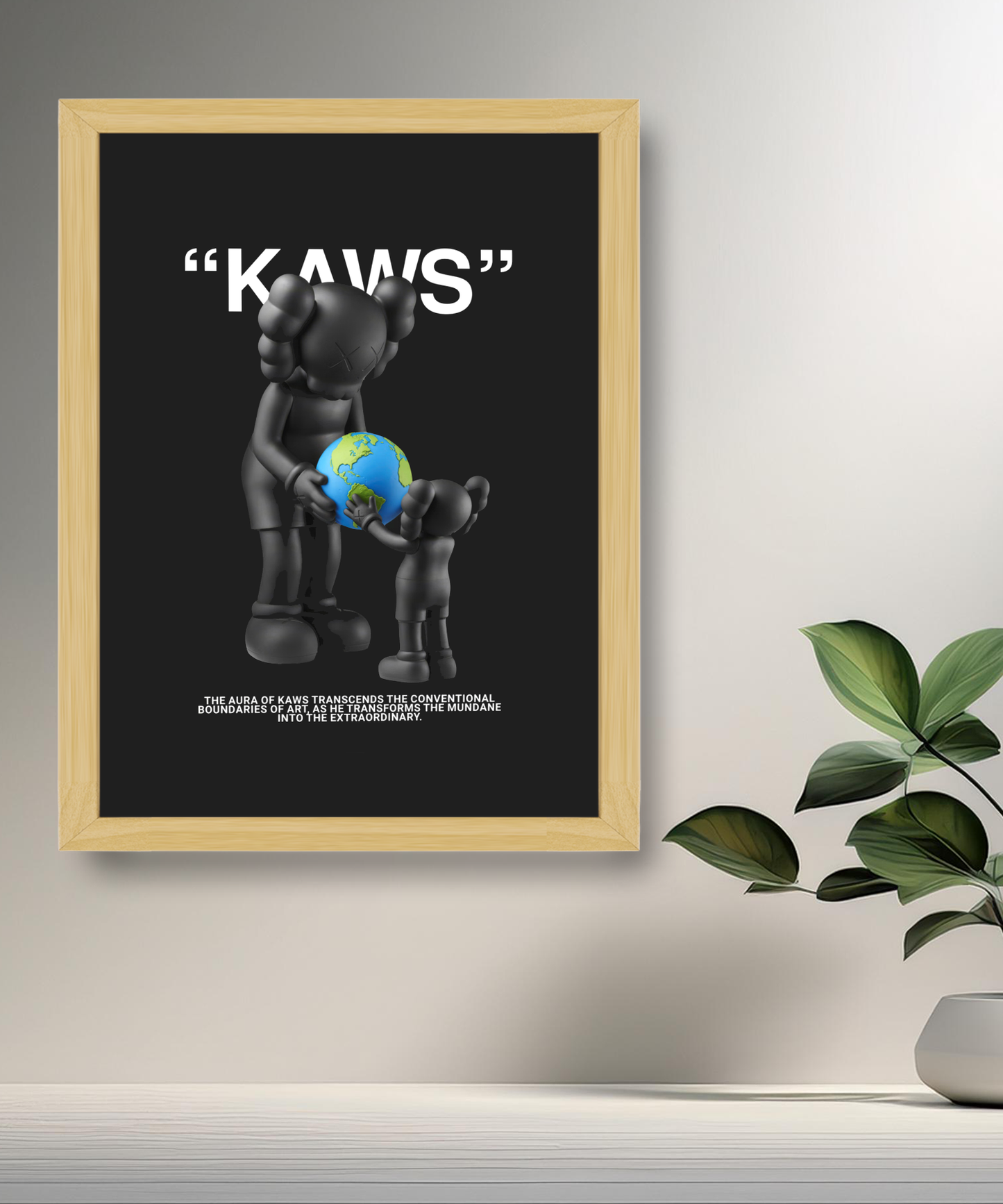 Kaws companion planète Terre