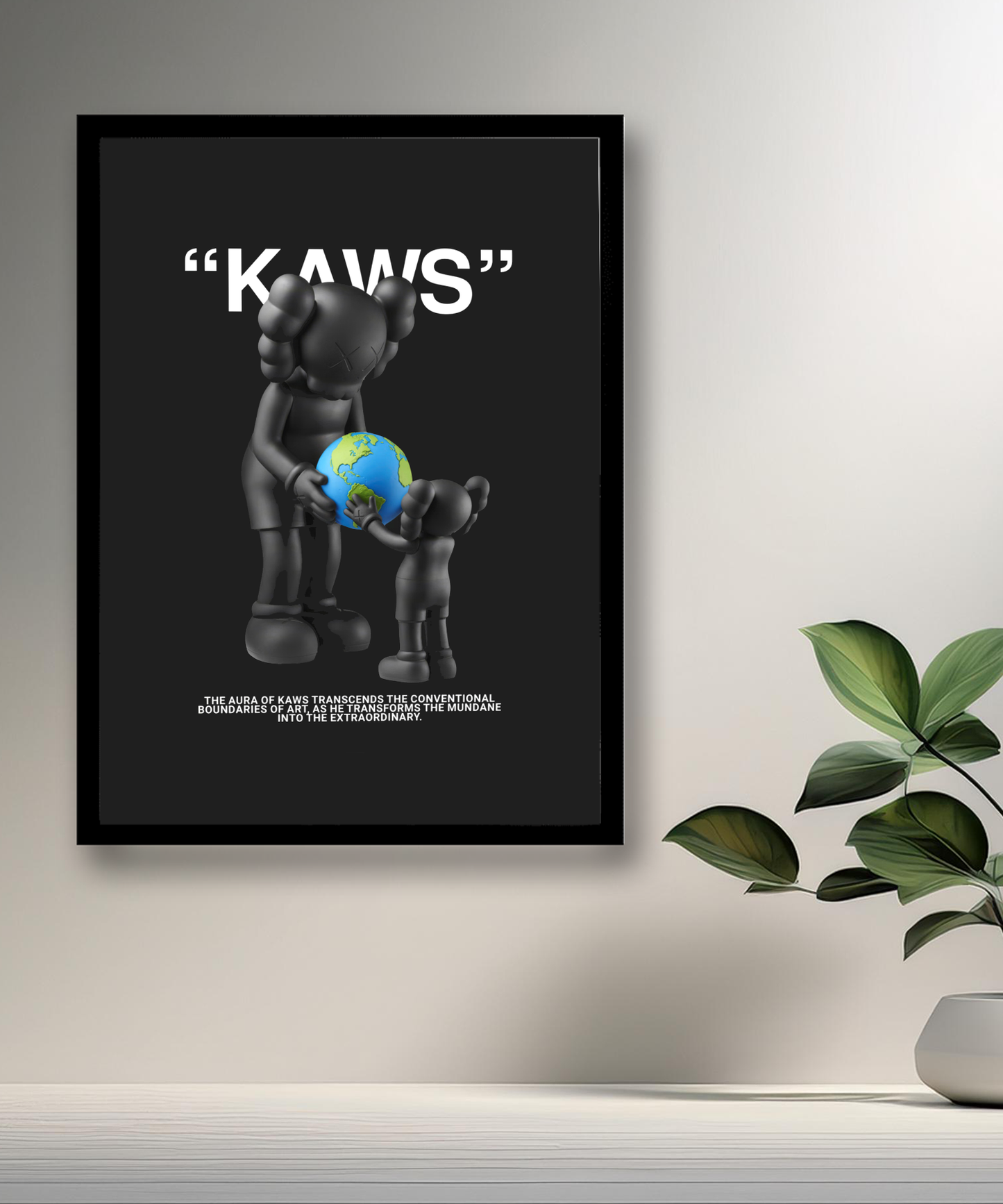 Kaws companion planète Terre