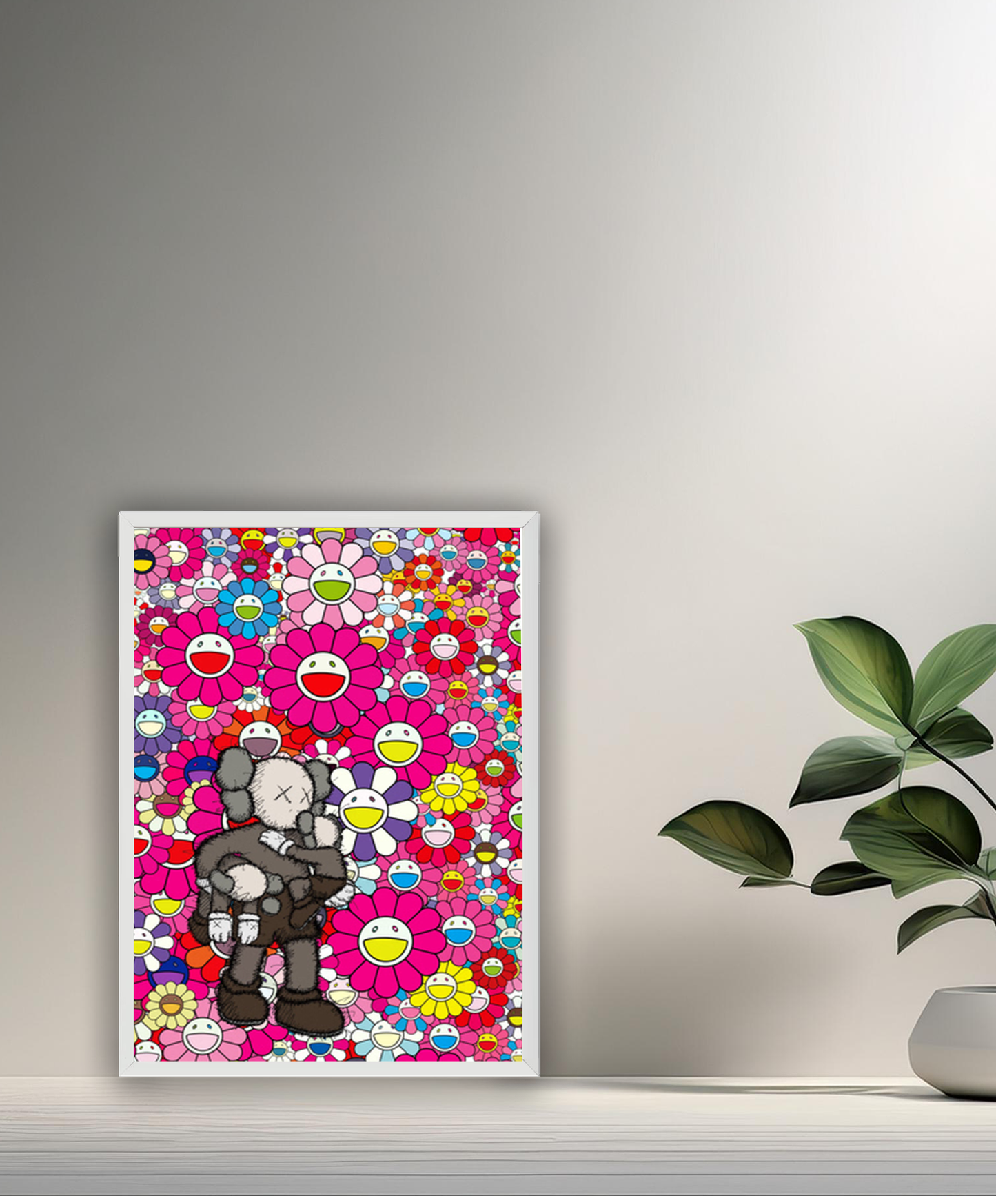Poster Kaws Flower