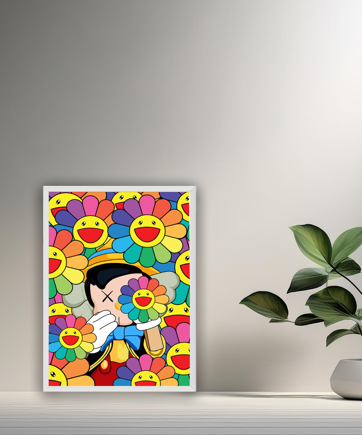 Poster Kaws pinocchio