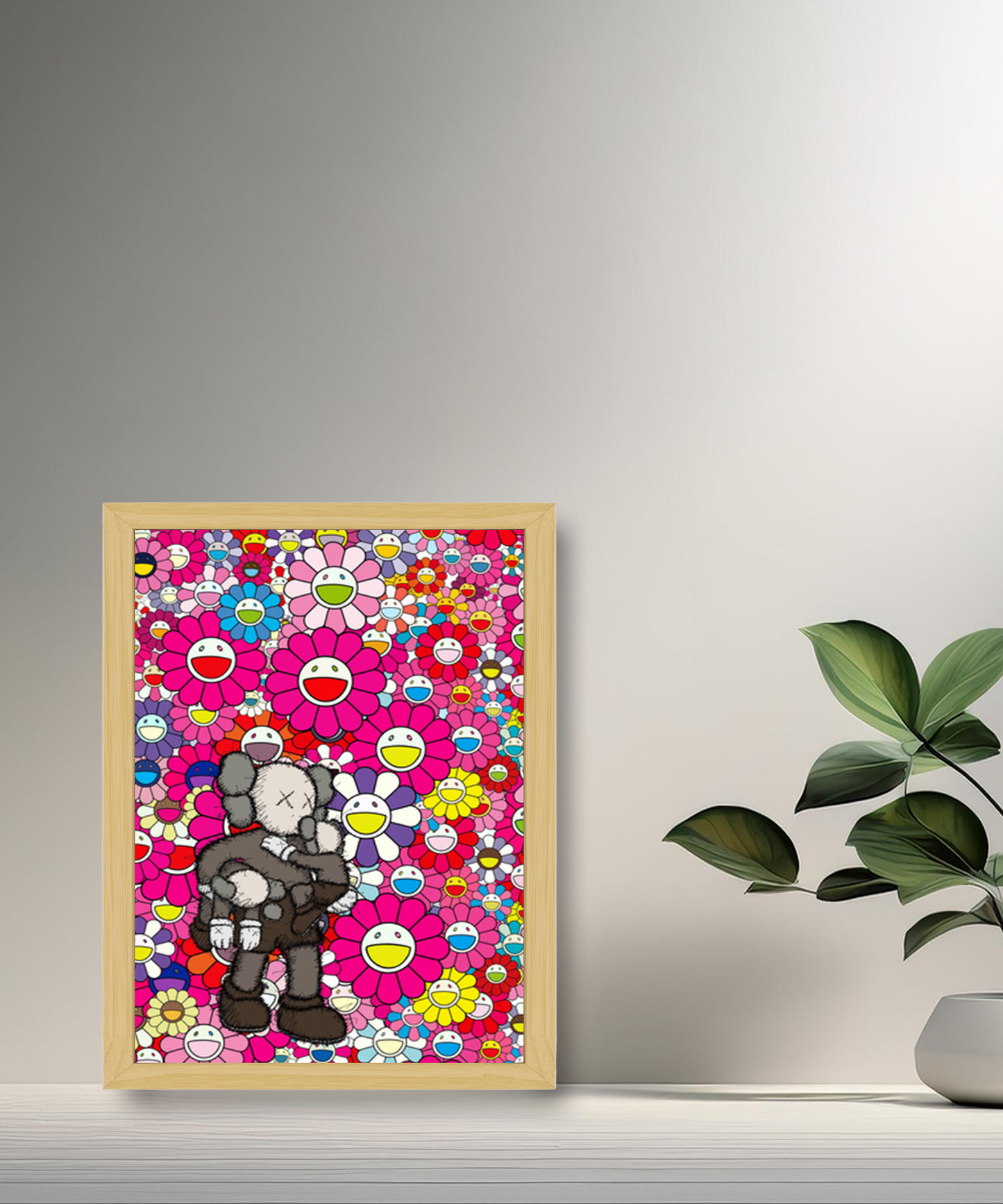 Poster Kaws Flower