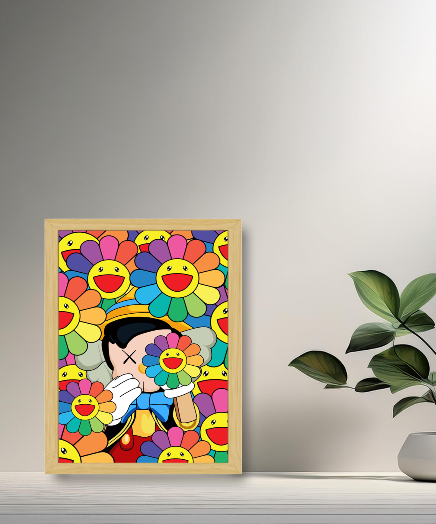 Poster Kaws pinocchio