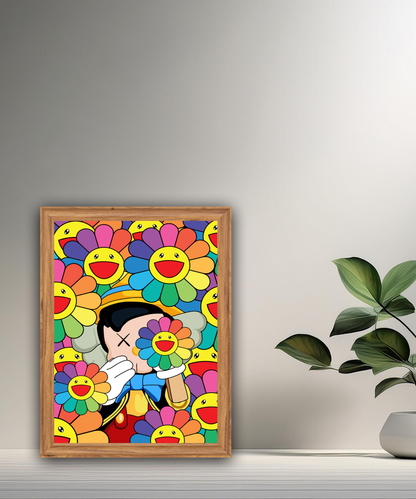 Poster Kaws pinocchio