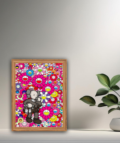 Poster Kaws Flower