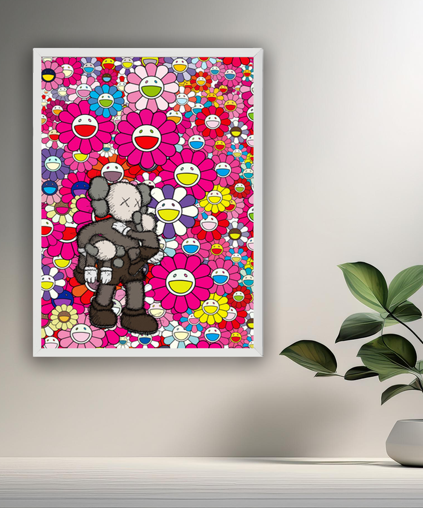 Poster Kaws Flower