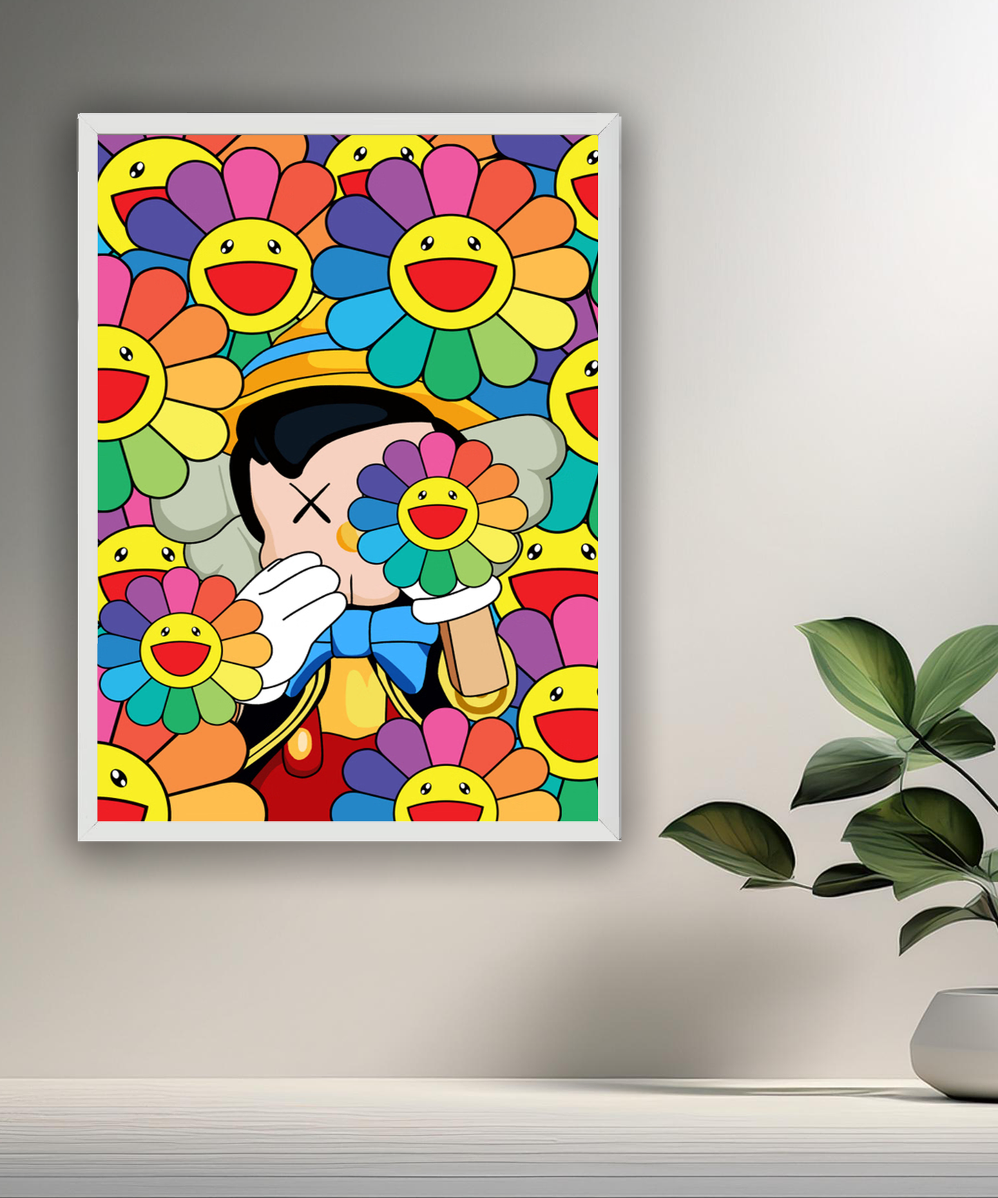 Poster Kaws pinocchio
