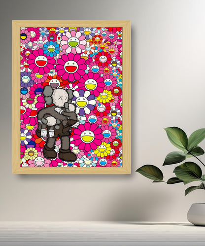 Poster Kaws Flower