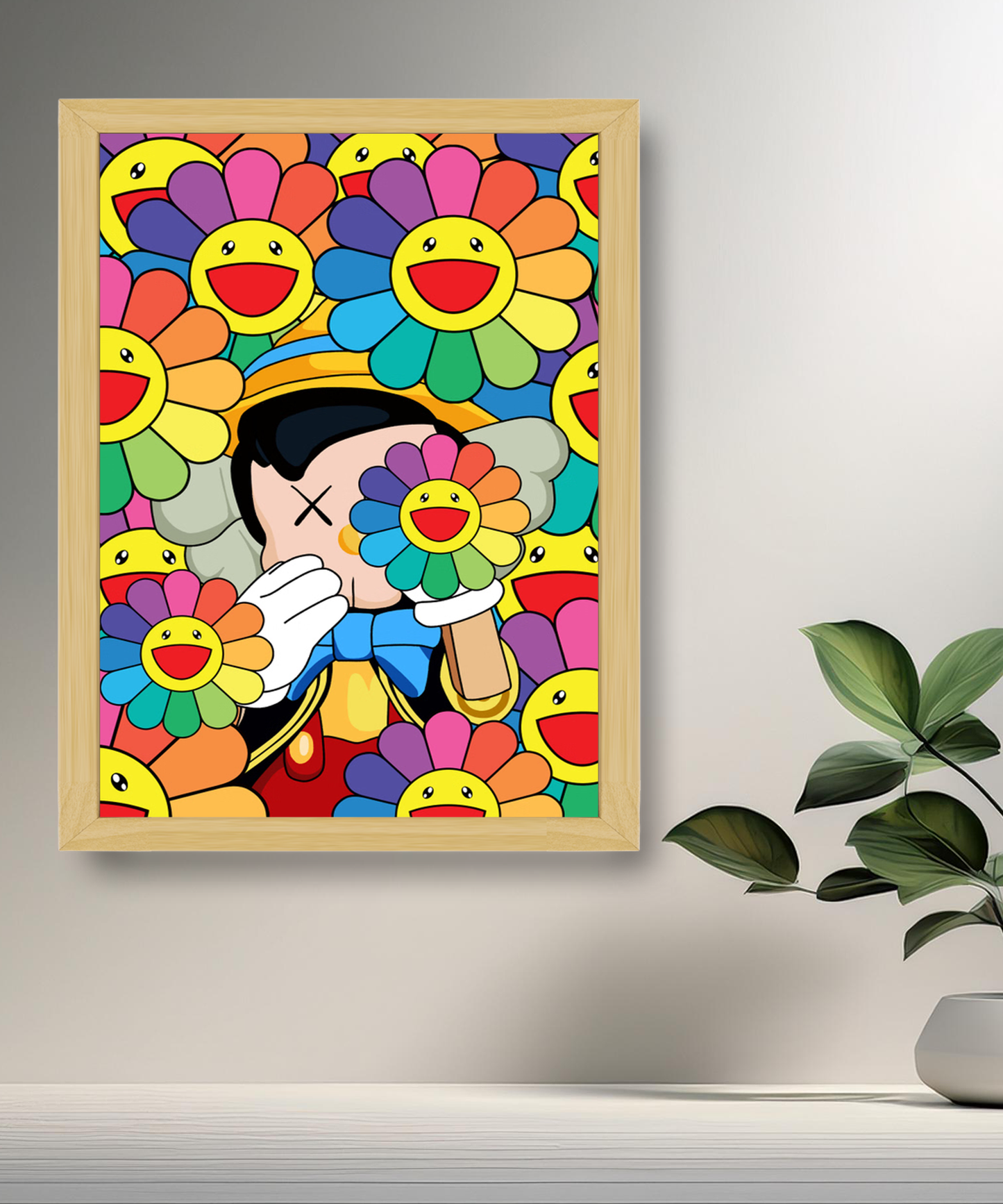 Poster Kaws pinocchio
