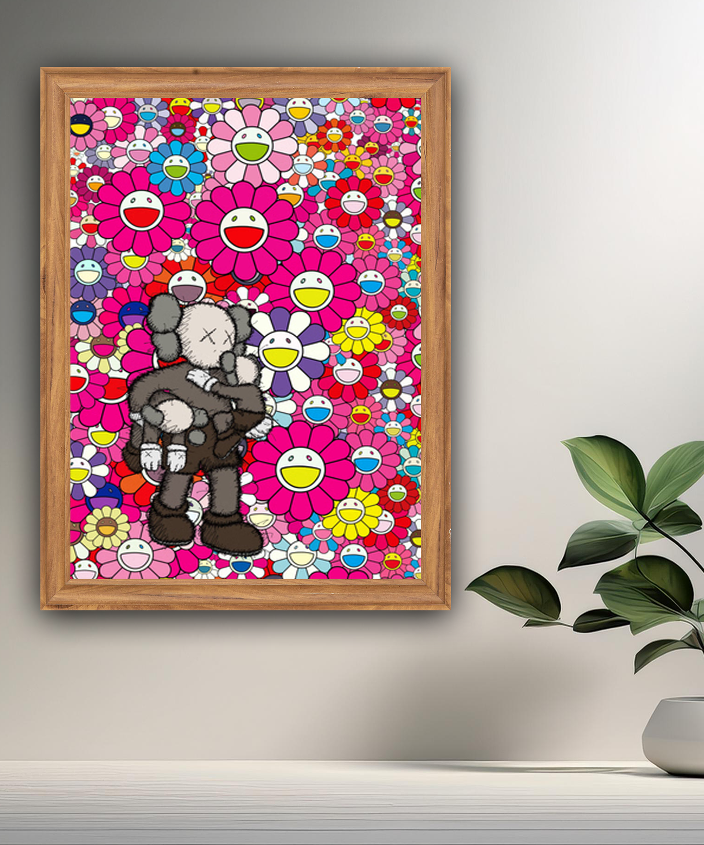 Poster Kaws Flower