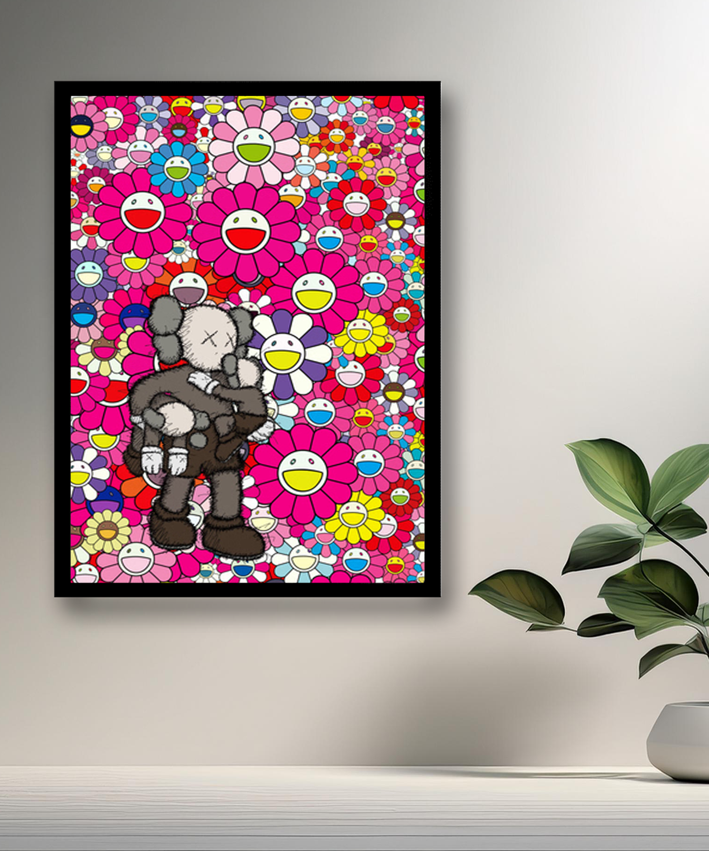 Poster Kaws Flower
