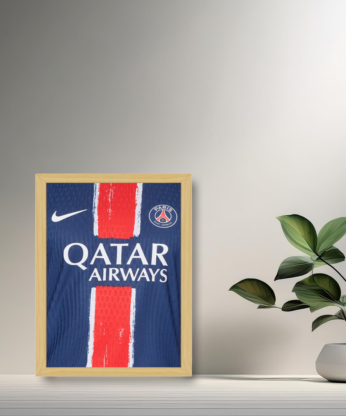 PSG-Heimtrikot-Fotorahmen 2025
