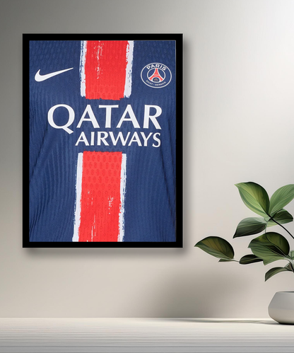 PSG-Heimtrikot-Fotorahmen 2025