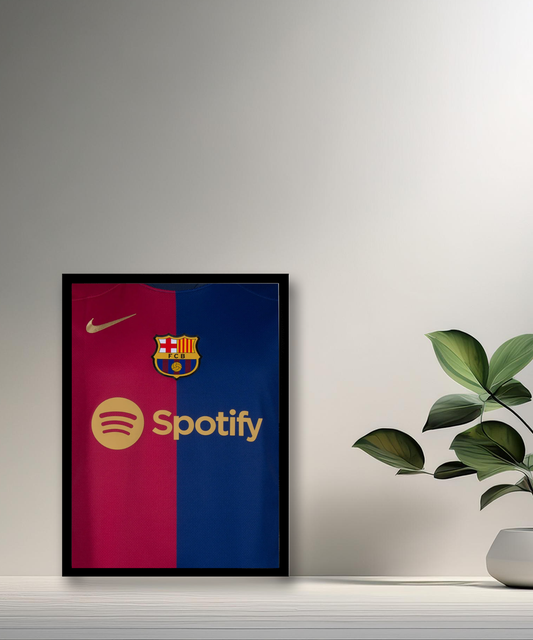 FC Barcelona 2025 Trikot-Fotorahmen