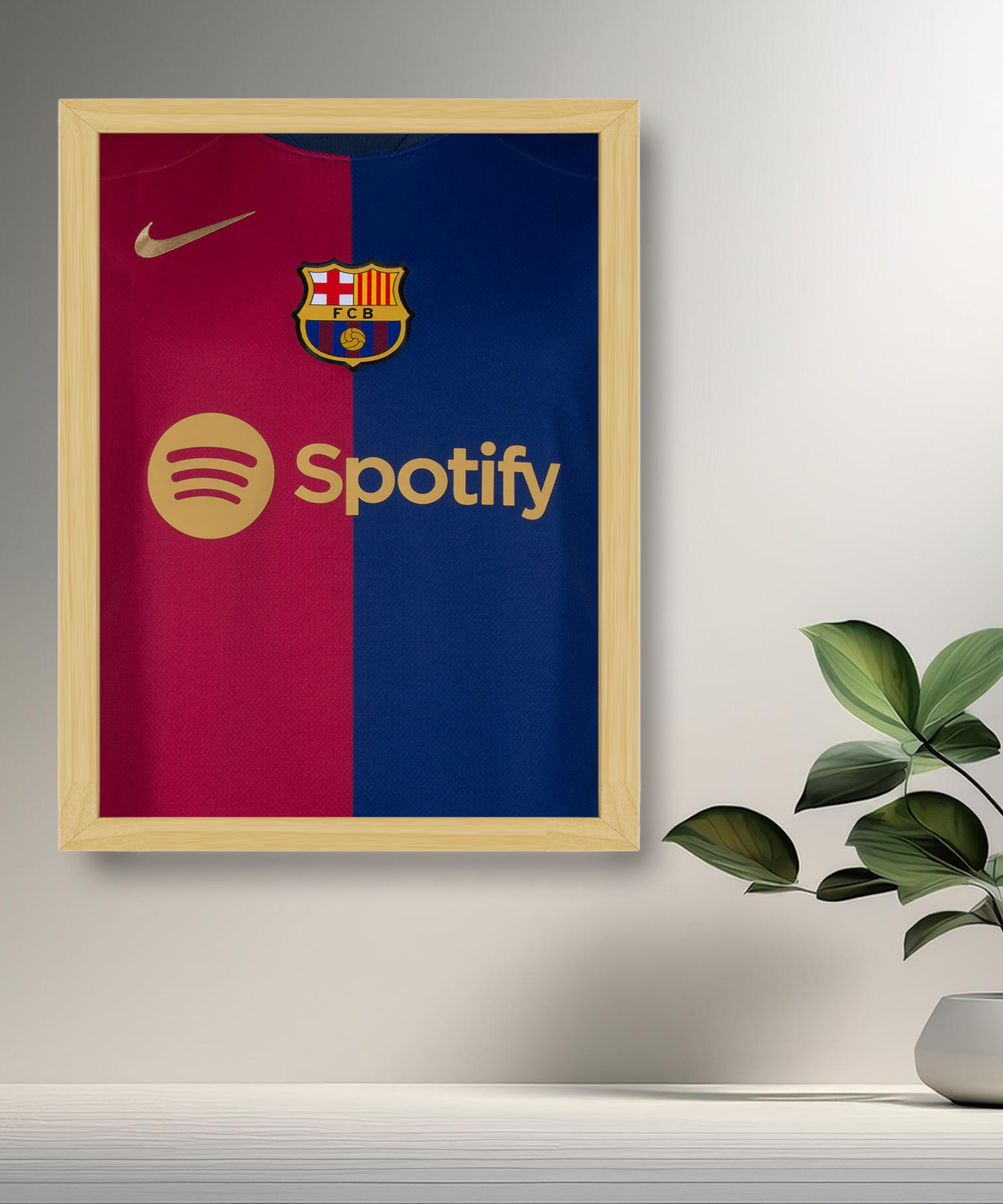 FC Barcelona 2025 Trikot-Fotorahmen