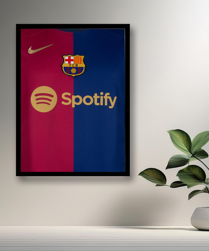 FC Barcelona 2025 Trikot-Fotorahmen