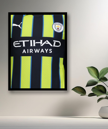 Cadre photo Maillot de Manchester City extérieur