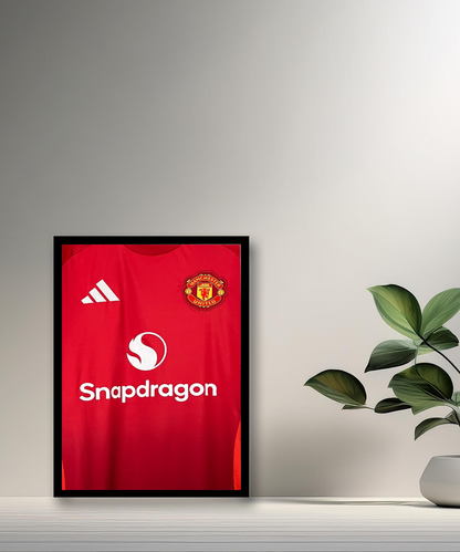 Manchester United 2025 Trikot-Fotorahmen