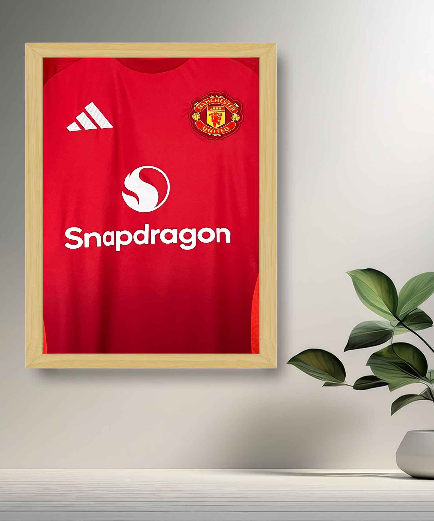 Cadre photo Maillot de Manchester United 2025