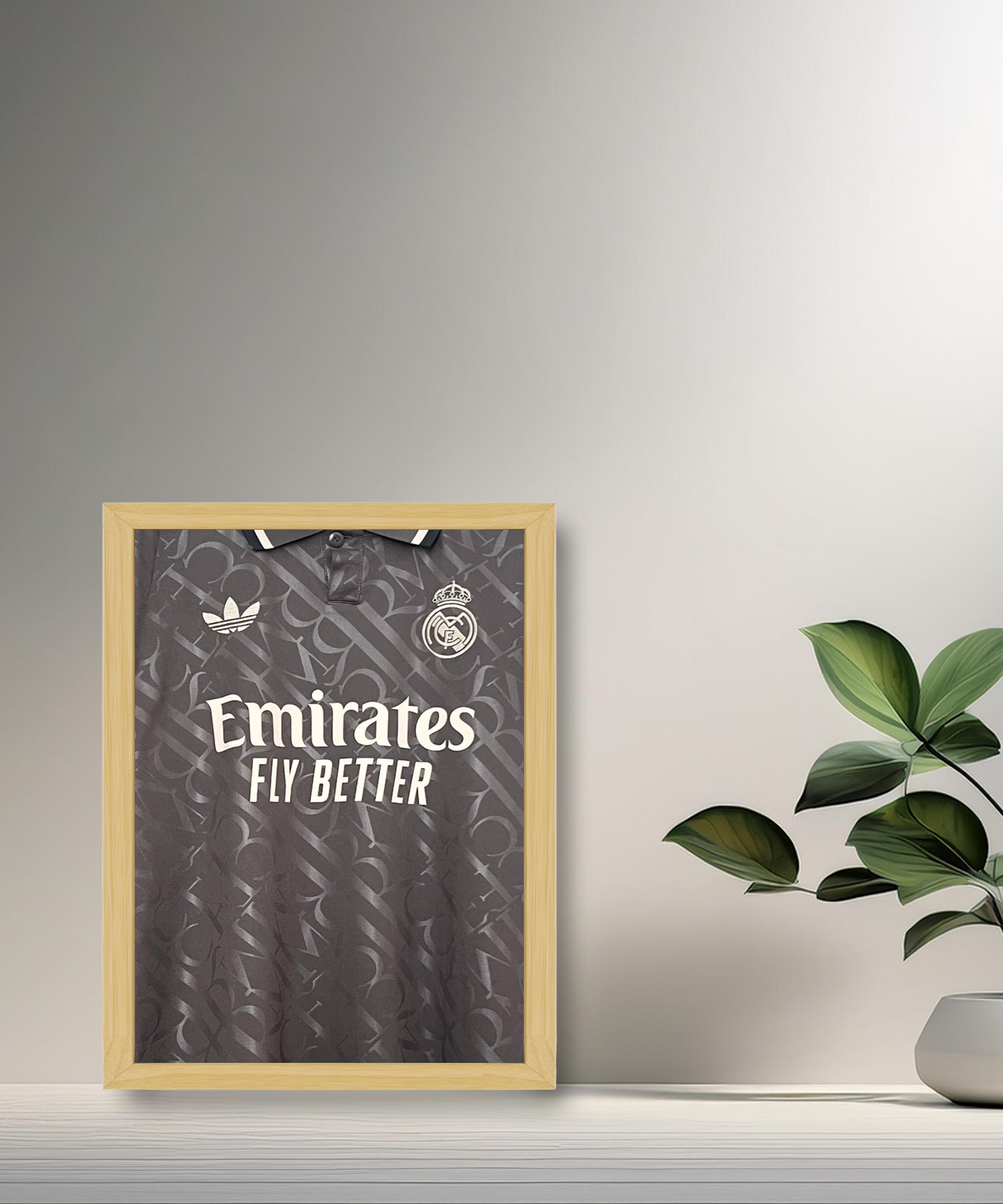 Real Madrid 2025 Trikot-Fotorahmen